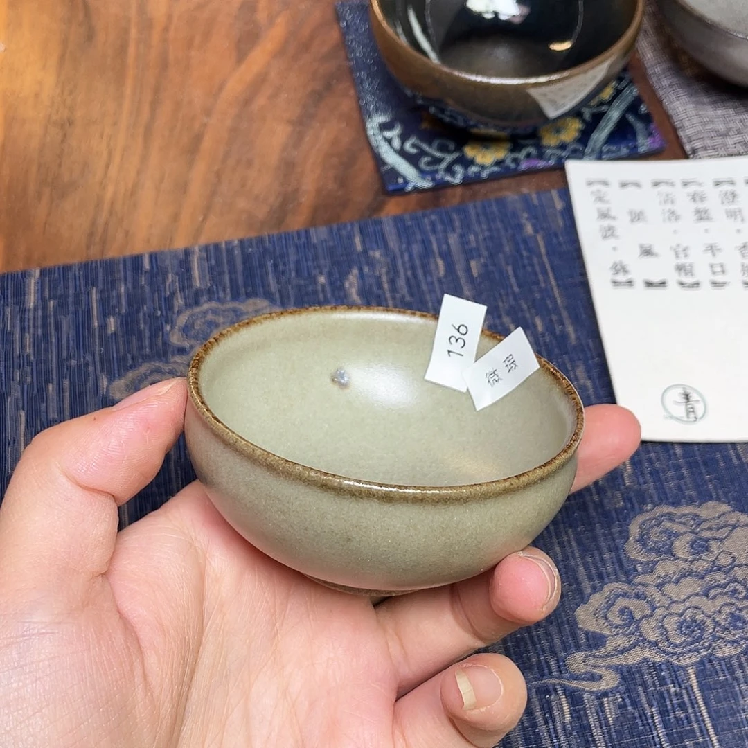 茶盏136 福临号建盏柴烧微瑕