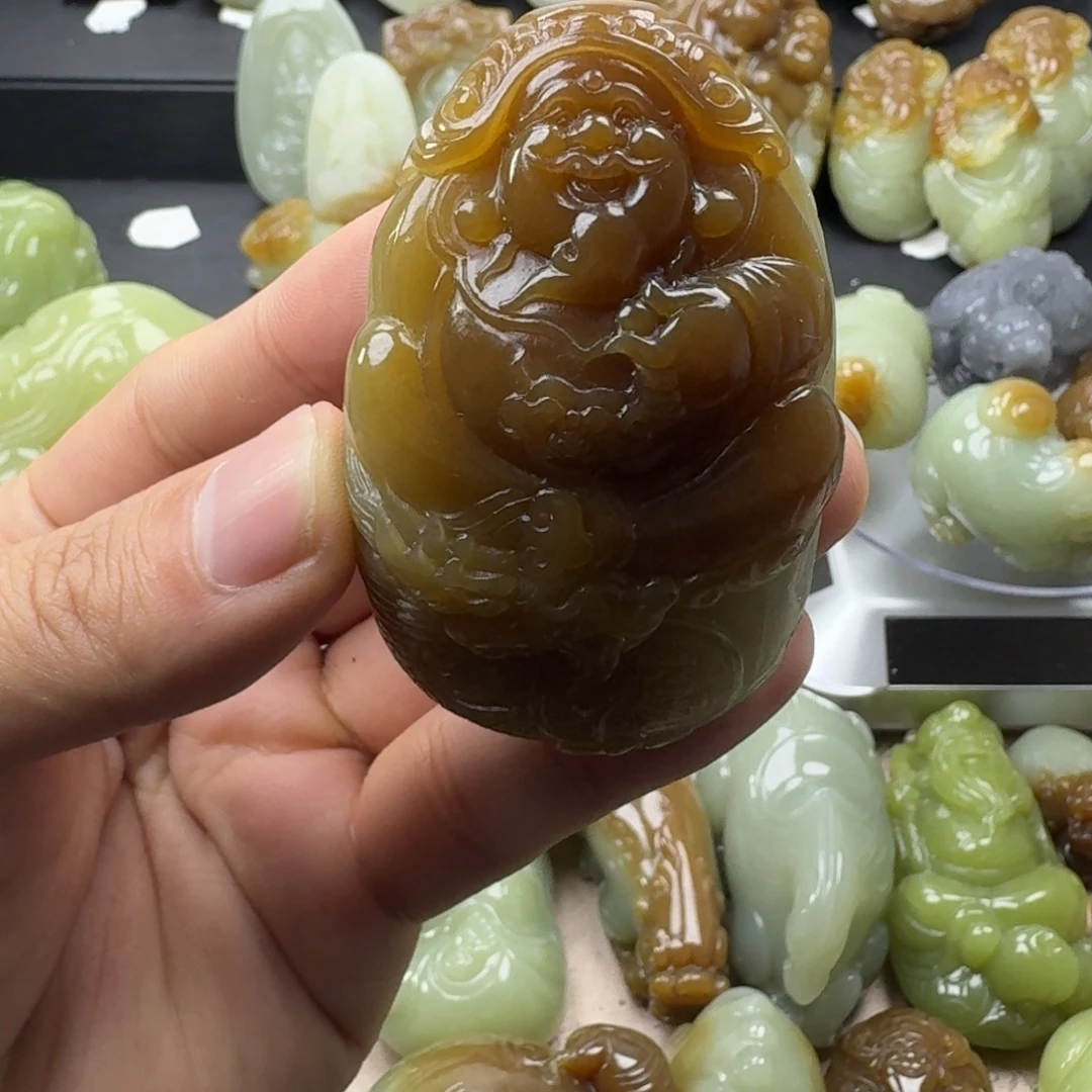 勇***8和田玉未镶嵌把件