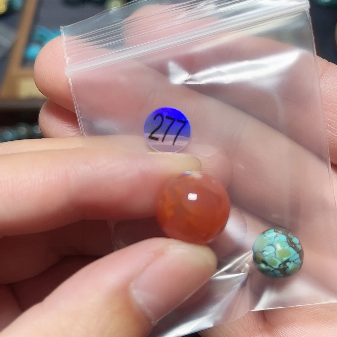 ****0未镶嵌圆珠桶珠老型手串！！玛瑙/玉髓