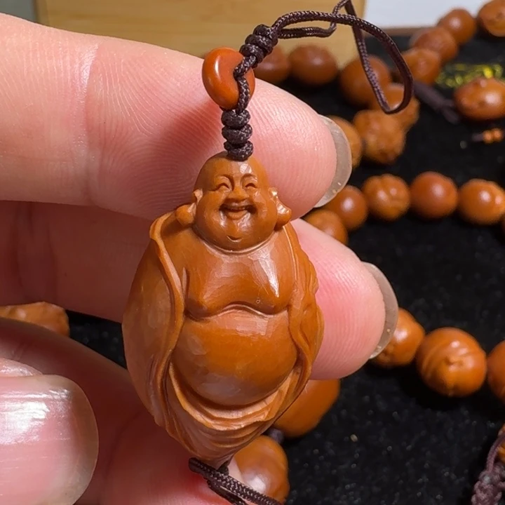 北***辰手串/手链橄榄核单颗弥勒