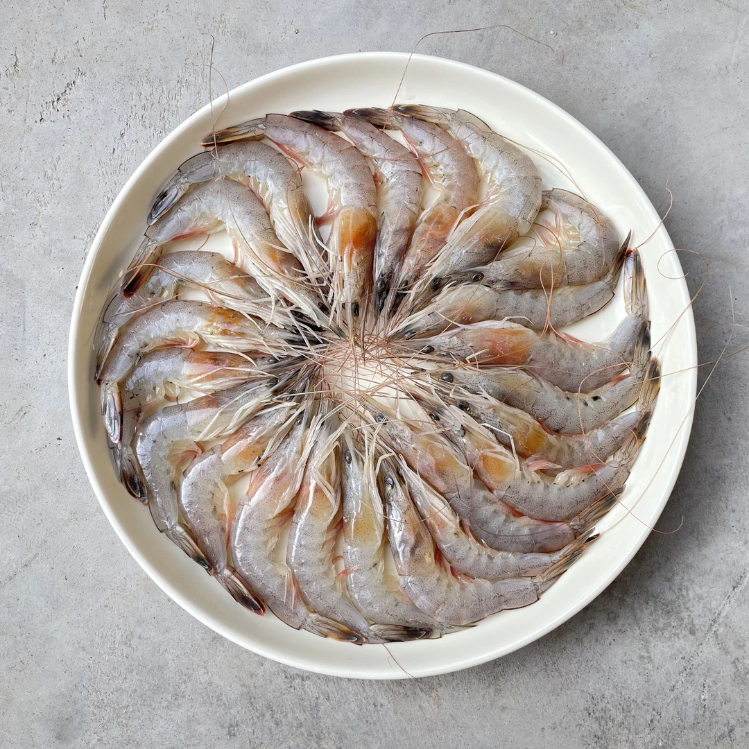 东方虾 红虾连云港盐田虾 新鲜美味每斤80-120只左右 顺丰包邮