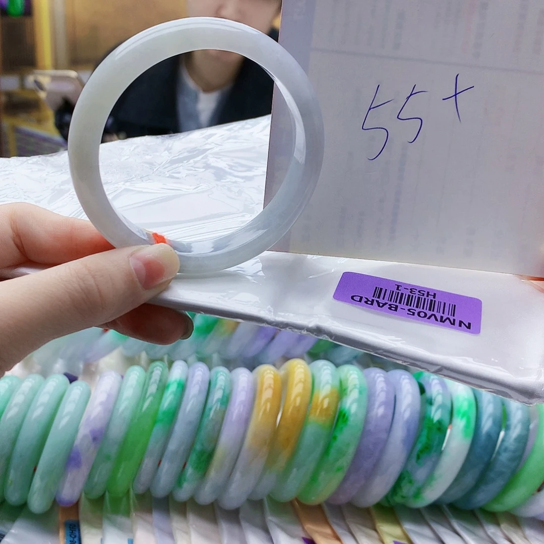 翡翠未镶嵌手镯uhh