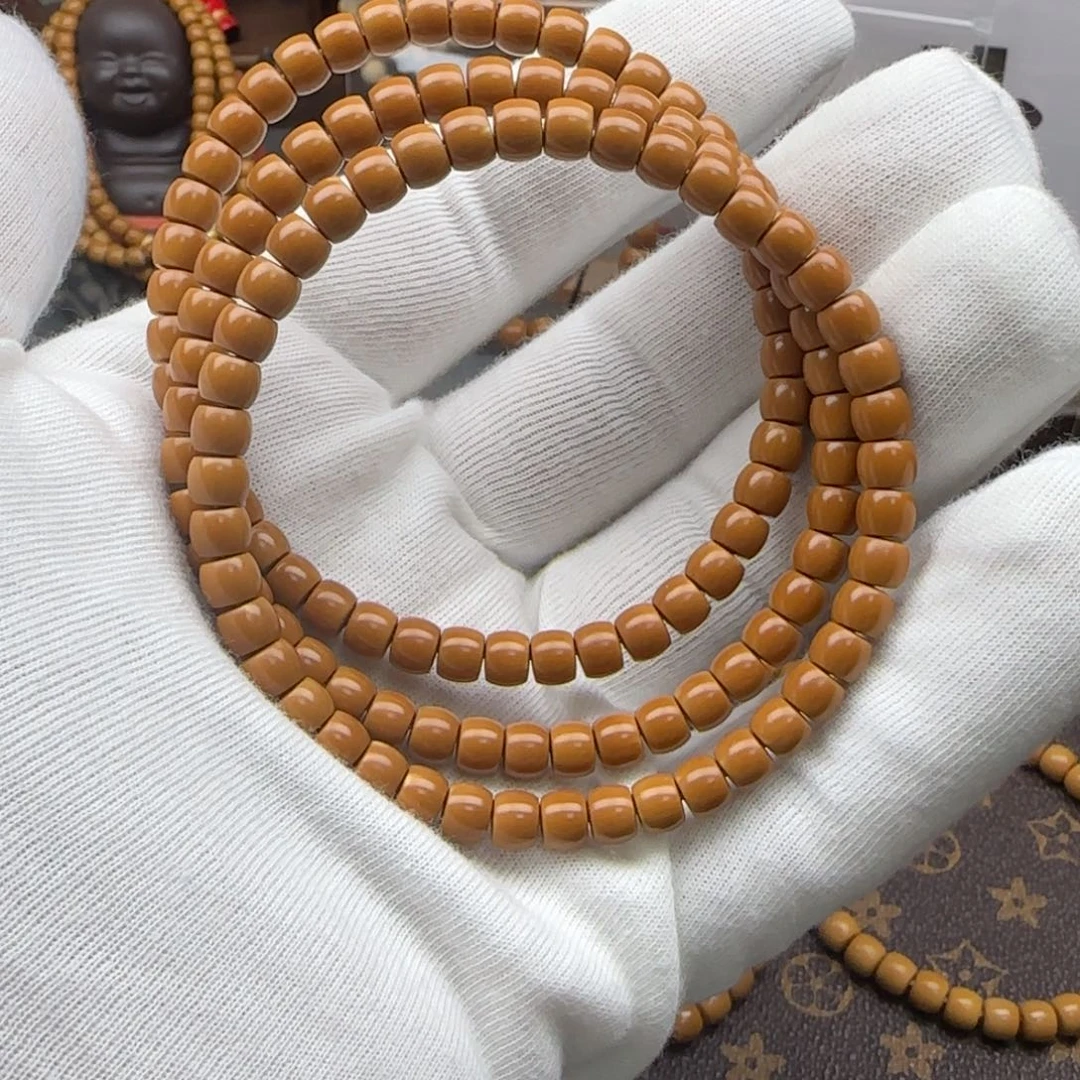 橄榄核手串福利老挝5.8mm单圈