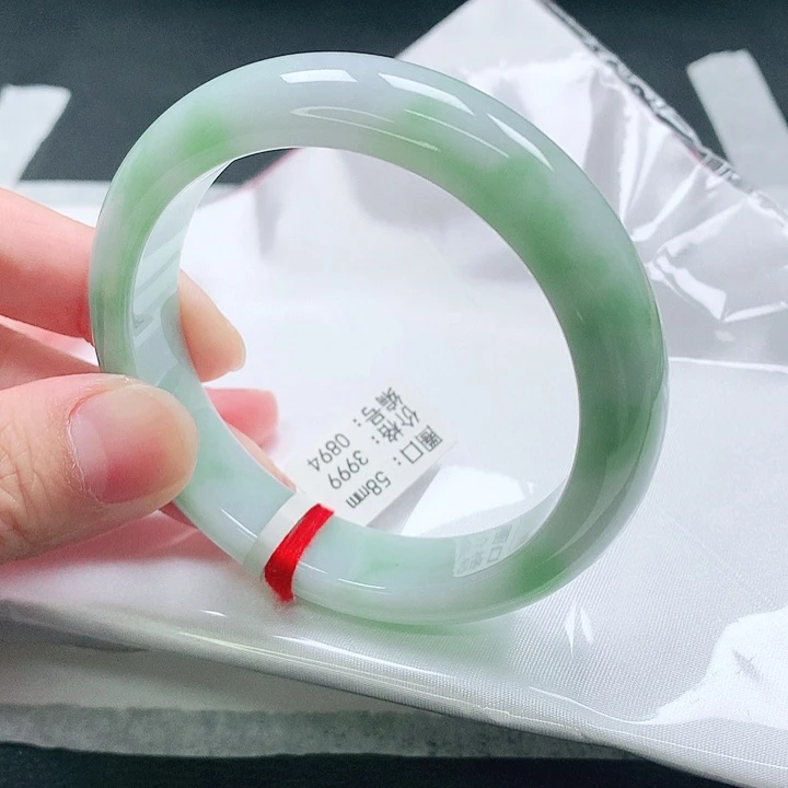 翡翠未镶嵌手镯手镯58