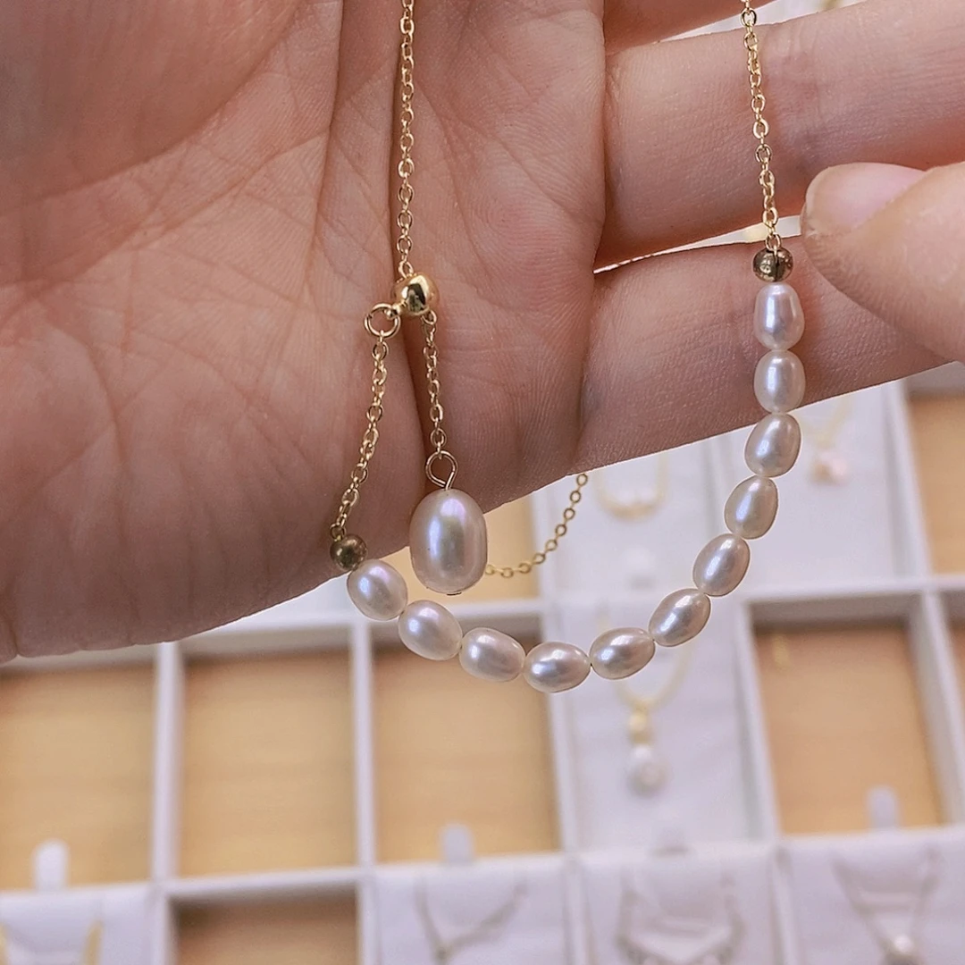 楉***狗未镶嵌淡水珍珠颈饰