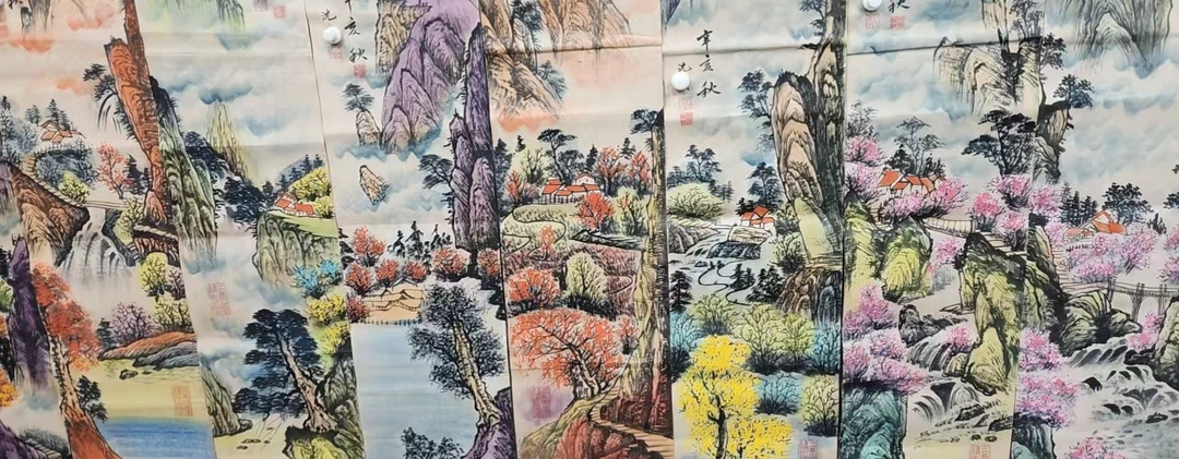 【优斯特】精品八条屏装饰画通用链接