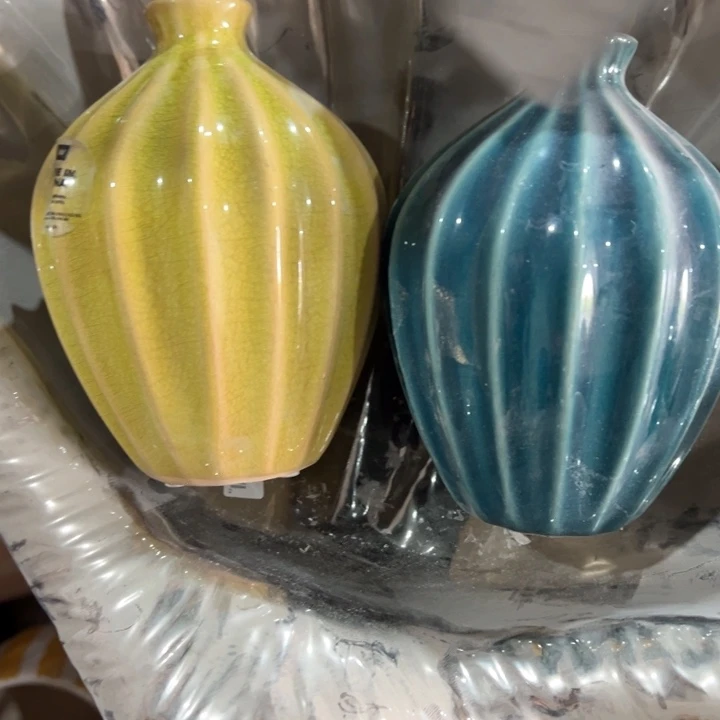 陶瓷花瓶摆件外贸出口微瑕捡漏