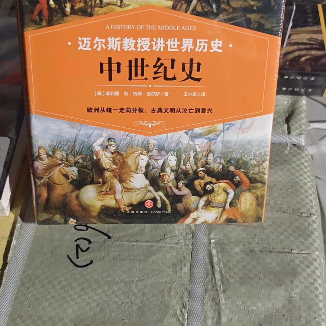 迈尔斯教授讲中世纪史精装塑封全新