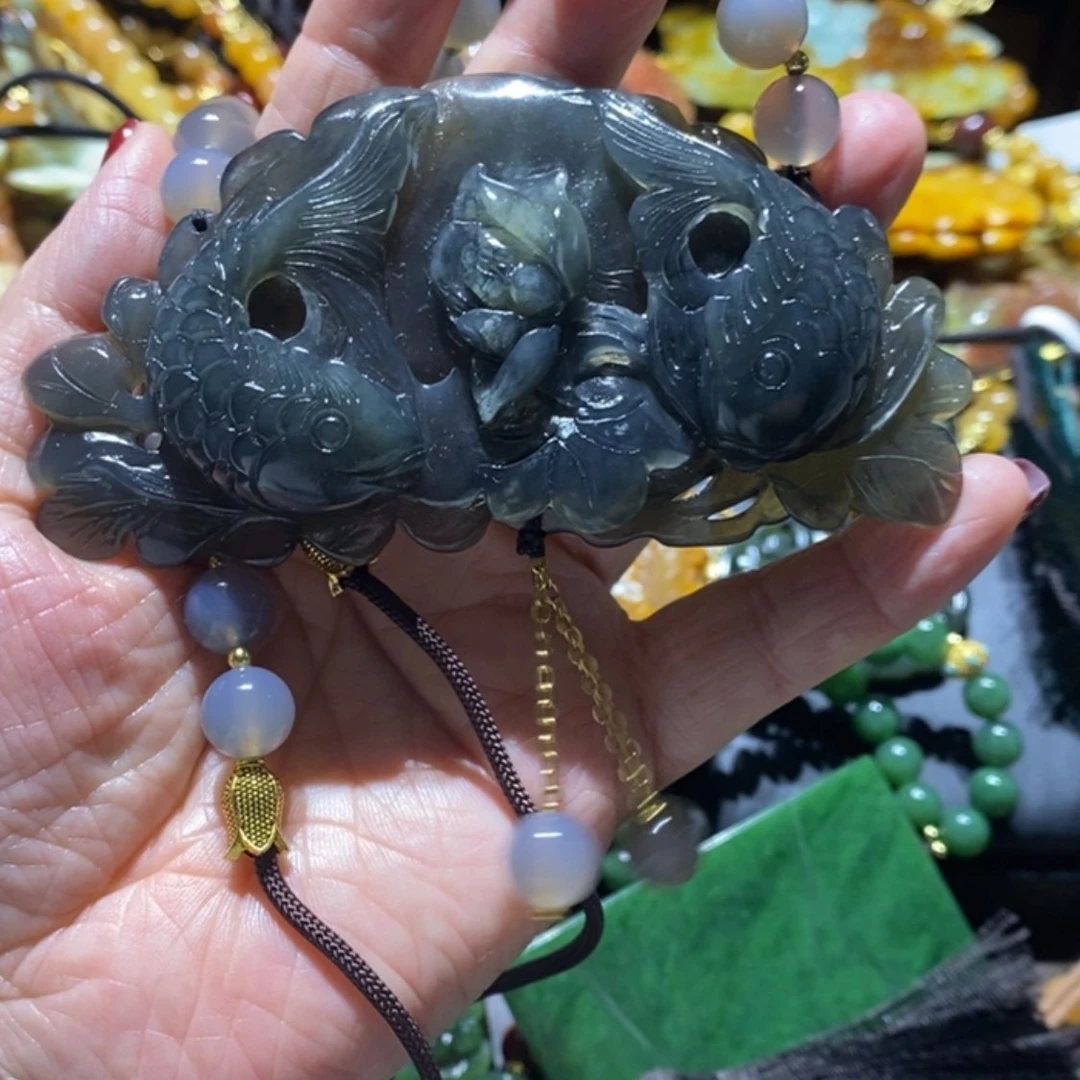 【闪购商品】岫玉毛衣链未镶嵌