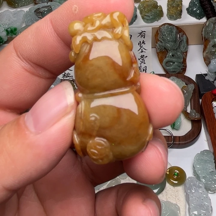 颈饰未镶嵌翡翠葫芦