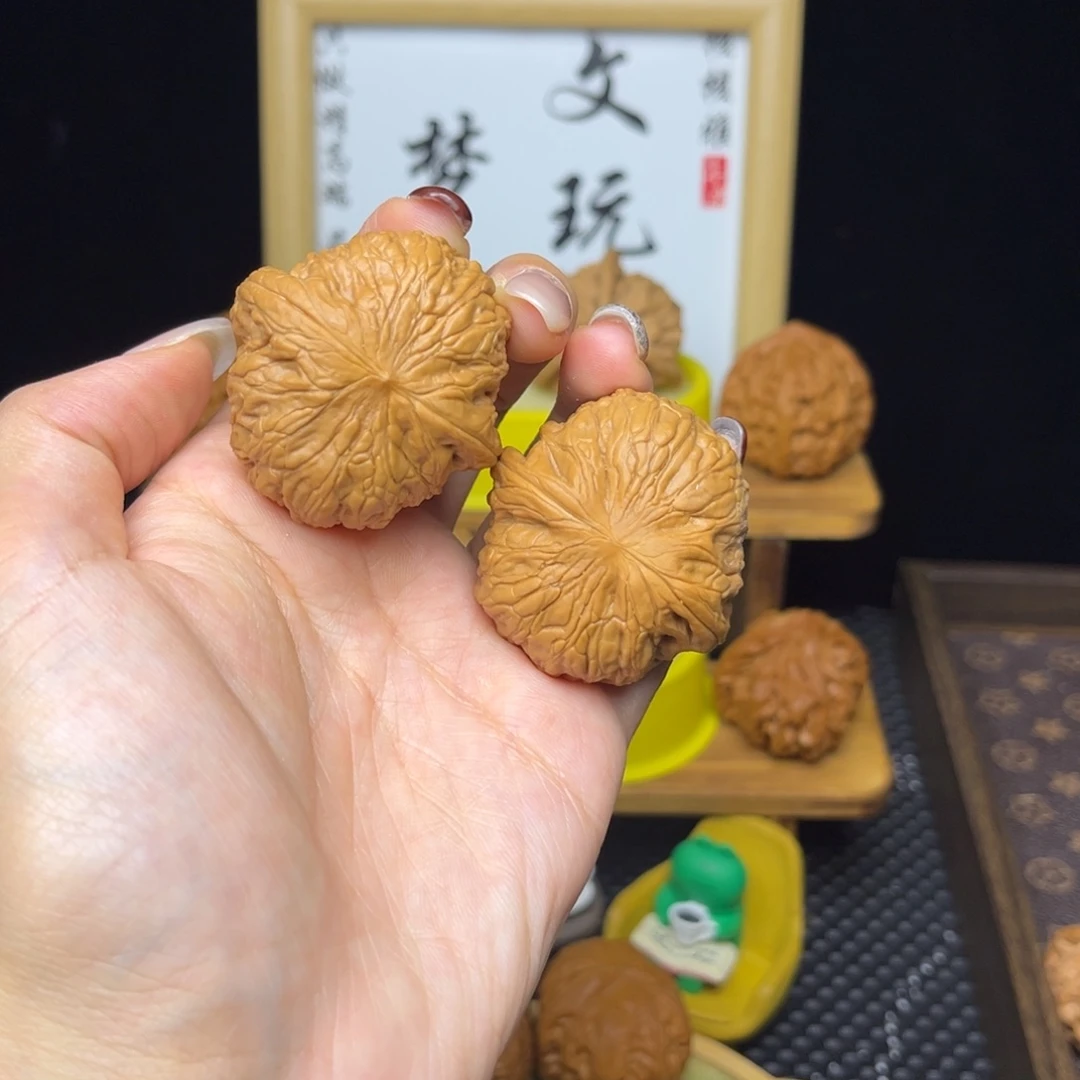 吊坠文玩核桃铁锤40微修打底