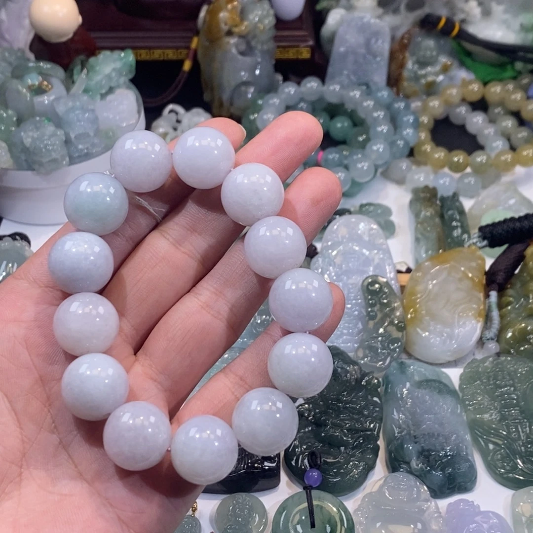 翡翠未镶嵌手串手串