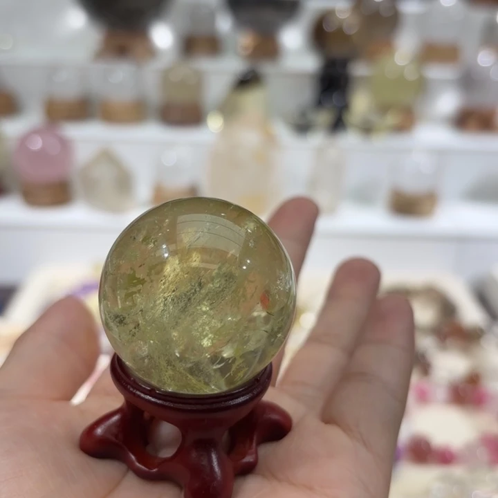 未镶嵌手链水晶黄水晶
