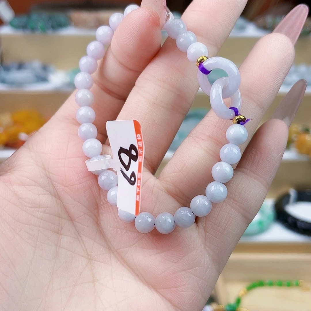 翡翠未镶嵌手链手链