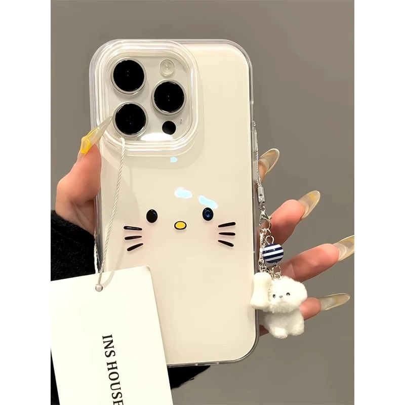 猫咪表情适用于苹果16手机壳vivox200华为iqooneo9小米opporeno13