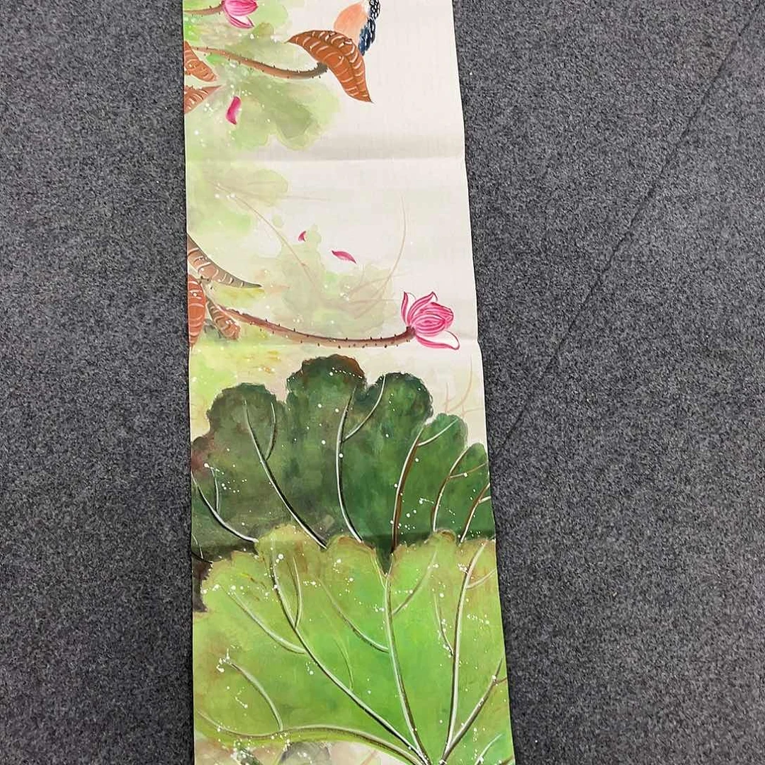 国画国画老师手绘作品