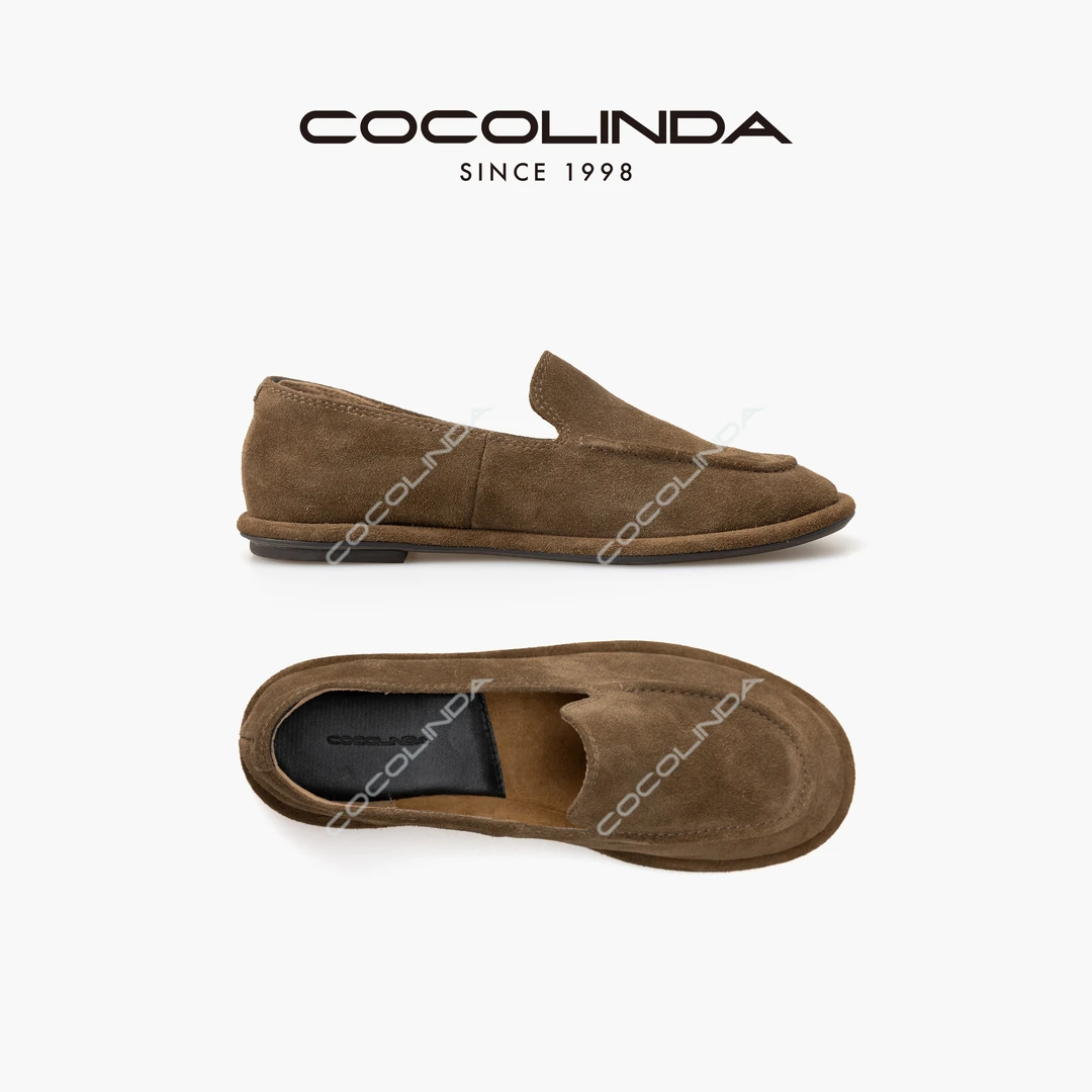 COCOLINDA | 一脚蹬圆头乐福鞋X2529