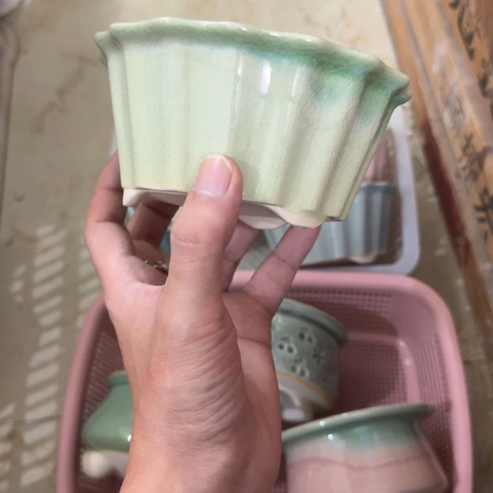 凑满9.9包邮花盆花盆