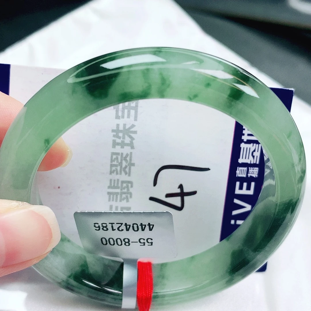 翡翠未镶嵌手镯缅甸天然A货翡翠手镯
