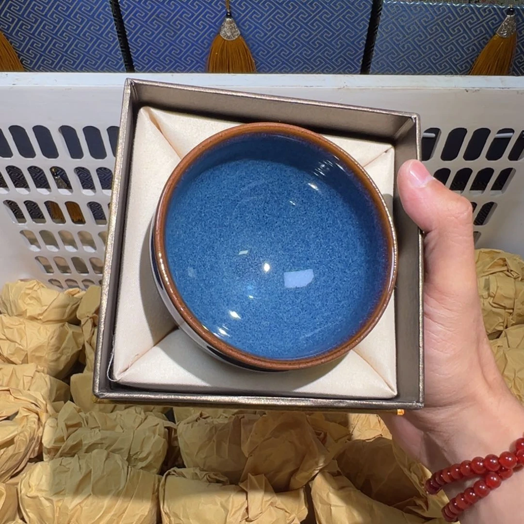 茶盏微瑕建盏，介意勿拍