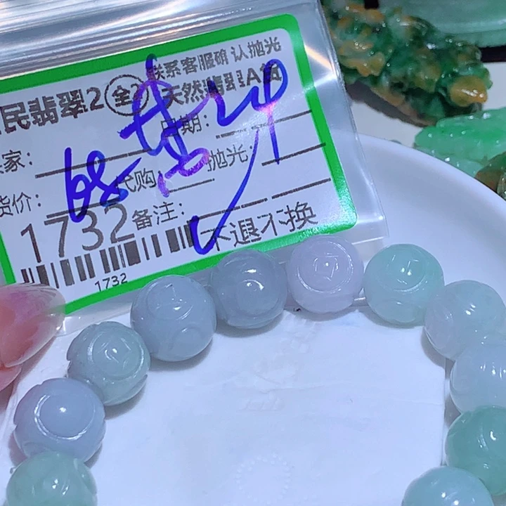 林***师翡翠未镶嵌颈饰dff