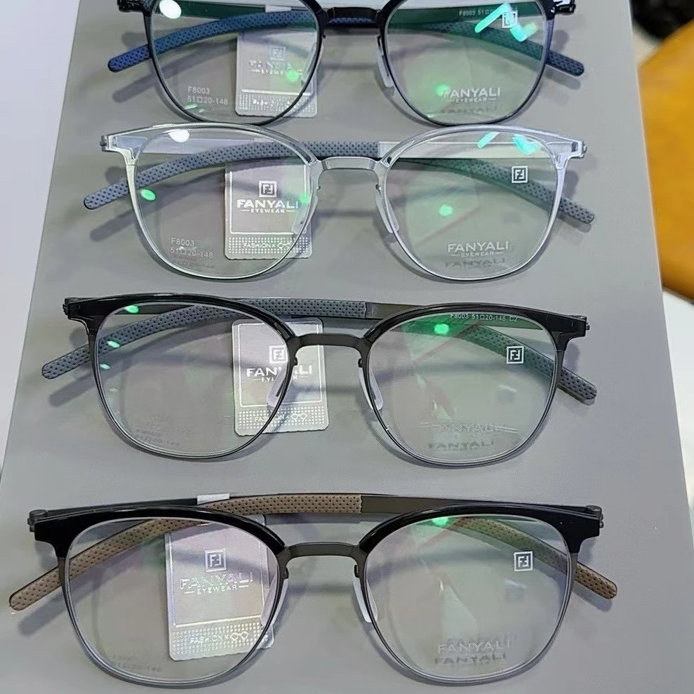 新款林德款商务钛镜框超轻男女同款1.0