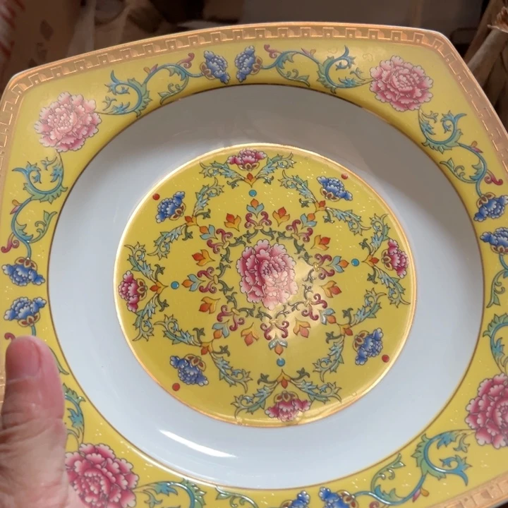 壶八寸红叶方盘一个