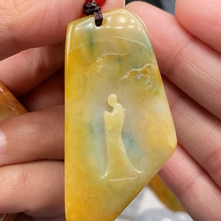 未镶嵌挂件翡翠翡翠