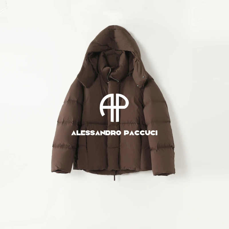 AP洛哥54005RE【限量/型暖】匈牙利进口95白鹅绒连帽可拆卸袖羽绒服