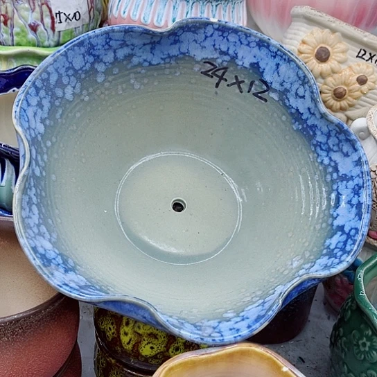 多肉绿植陶瓷花盆9.9包邮