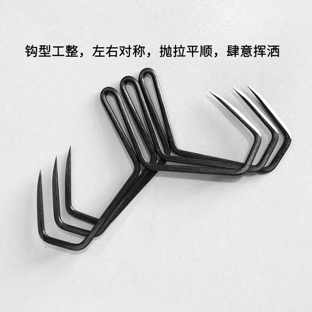 加强型大号多折刀锋蝴蝶钩二爪钩二本钩锚钩鱼钩