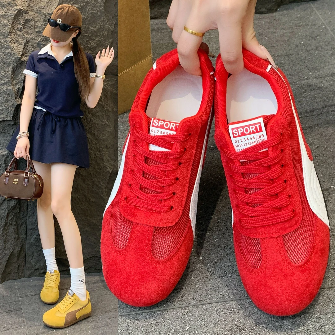 休闲板鞋透气板鞋学生小白鞋休闲防滑通用运动鞋女鞋春季ins