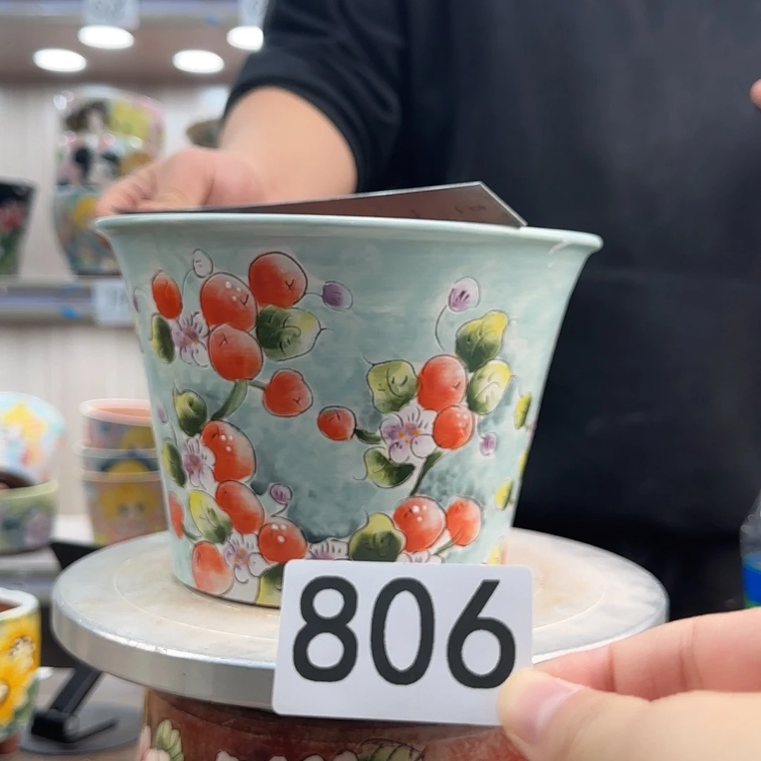 紫砂花盆瑕疵瑕疵806
