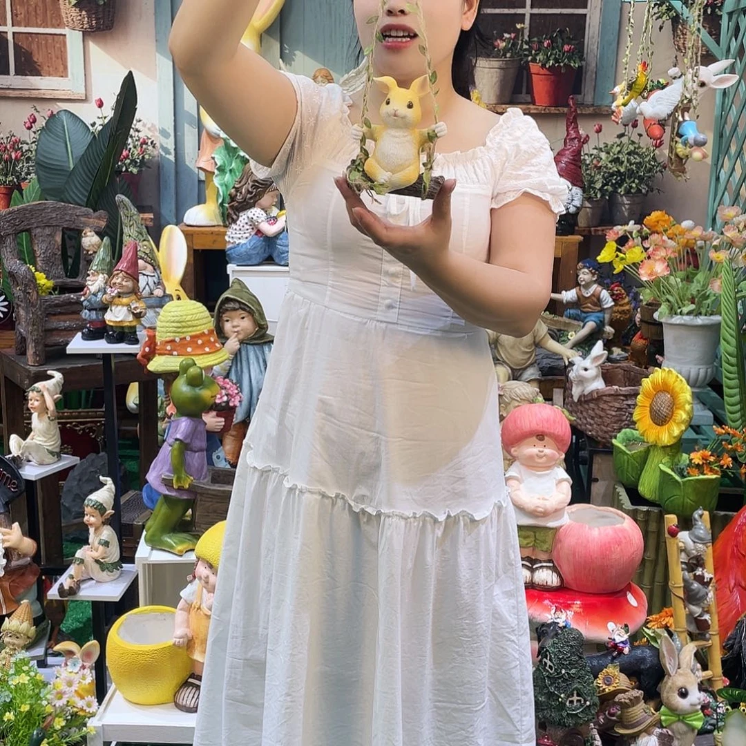 摆件花园摆件红红火火