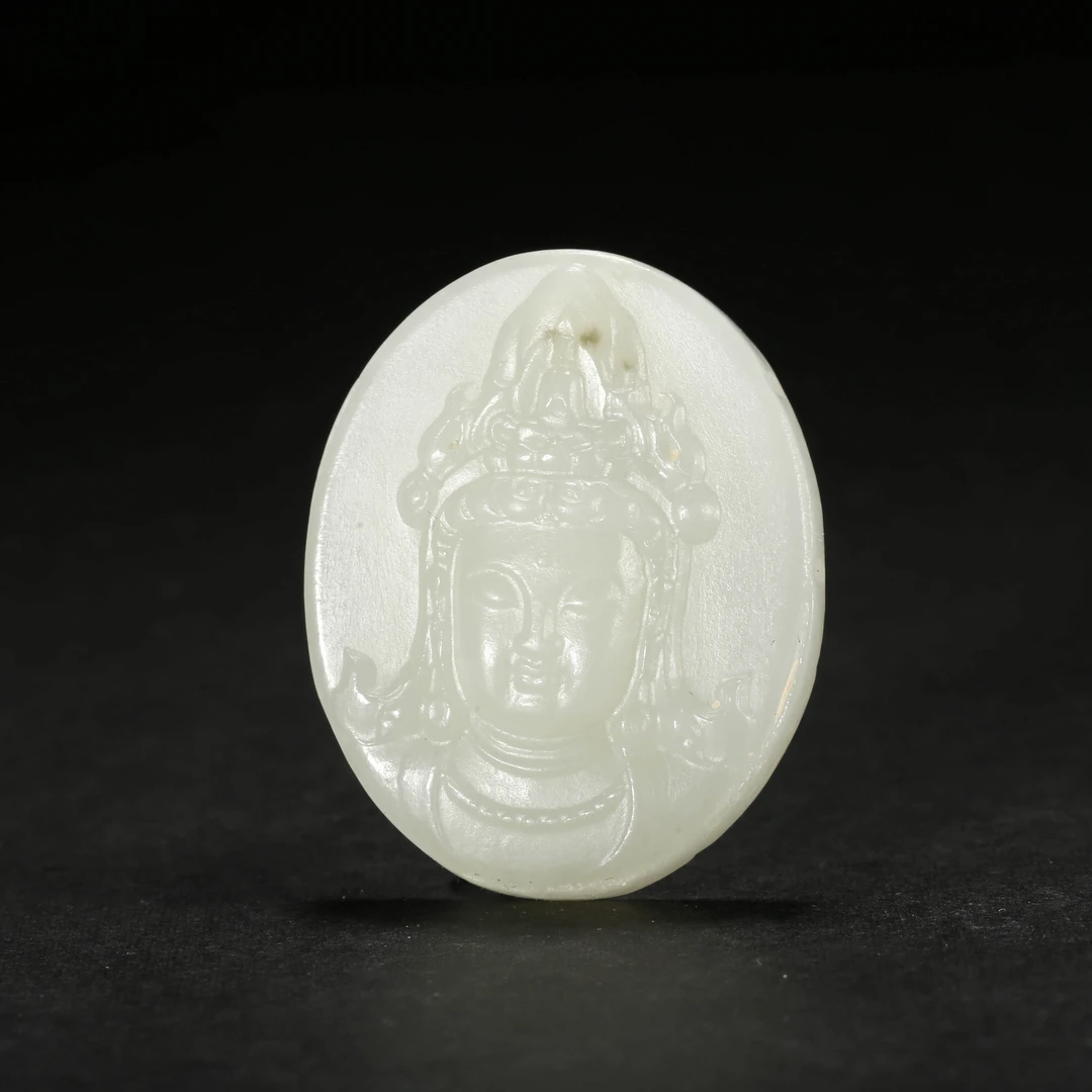 二十世纪*玉观音牌/WBGS51005260/和田玉【北京文博】