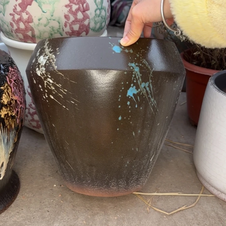 瑕疵花盆处理啦口25高26