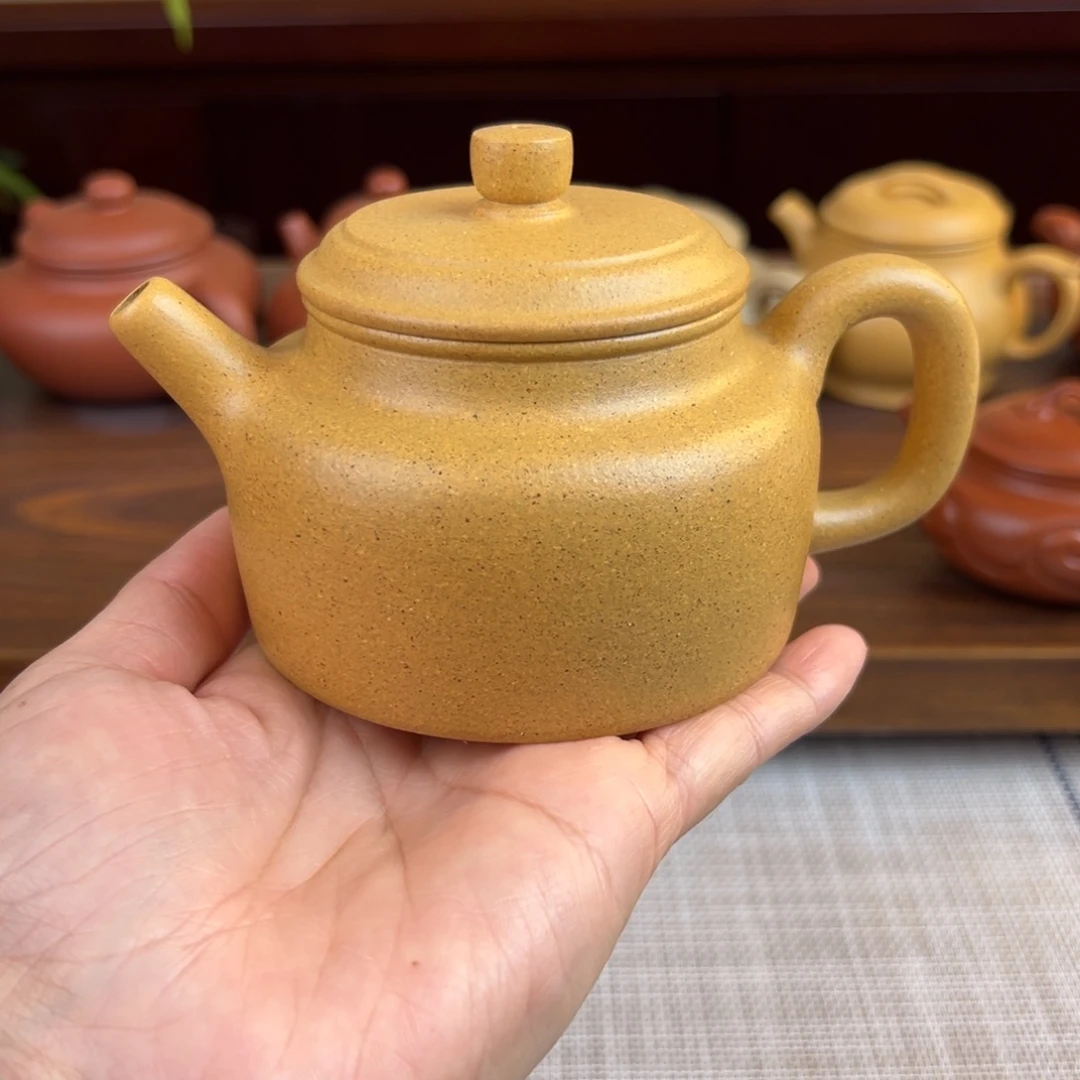 茶壶紫砂黄金段德钟全手220cv