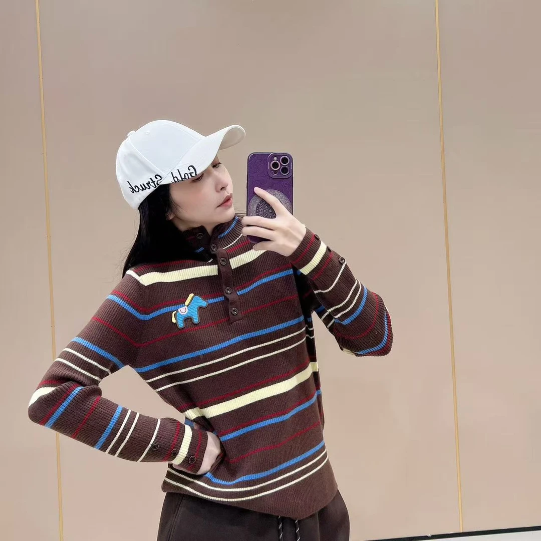 新款时尚针织套头衫秋季512262新款时尚潮流网红百搭秋冬长袖