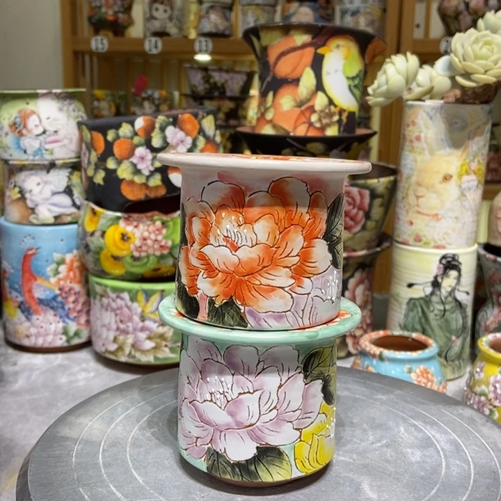 景德镇艺术手绘作品