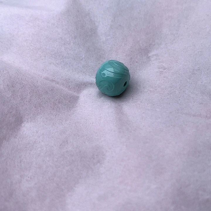 绿松石未镶嵌11.5✖️9.7博古珠