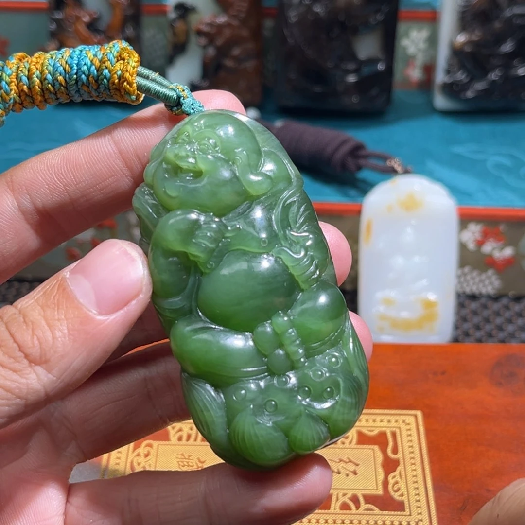 静*立体佛公吊坠手把件