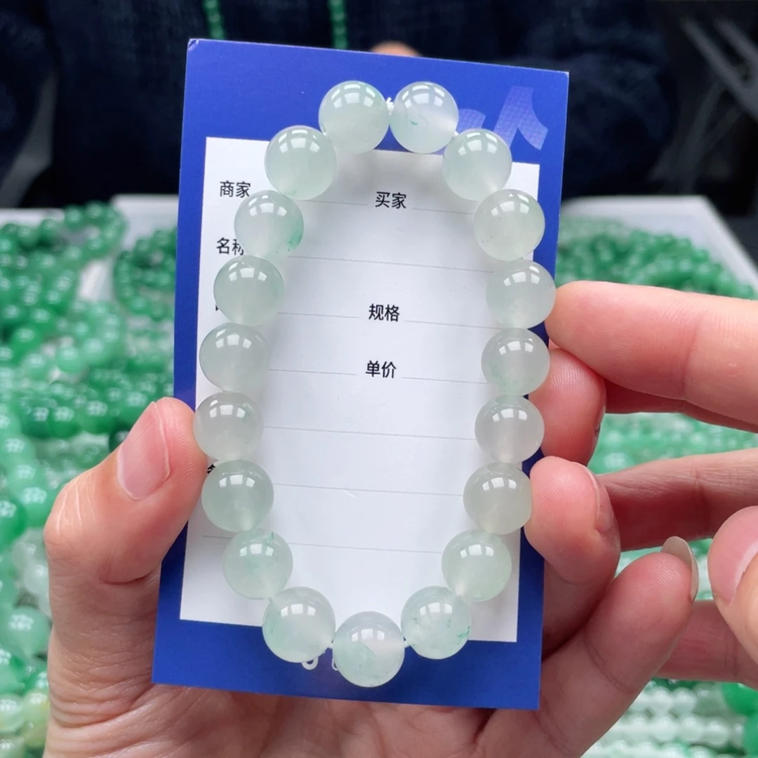 未镶嵌手串石英质玉（非洲翠）