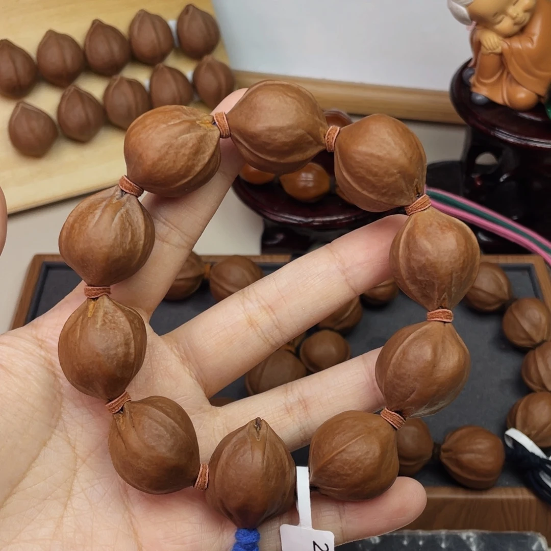 择***年橄榄核手串/手链2327梅林铁核