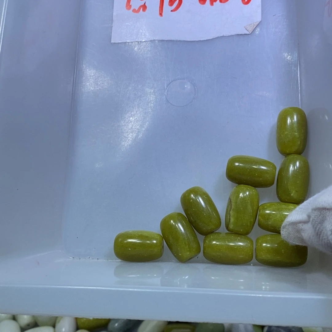 合金蛇纹石玉颈饰230