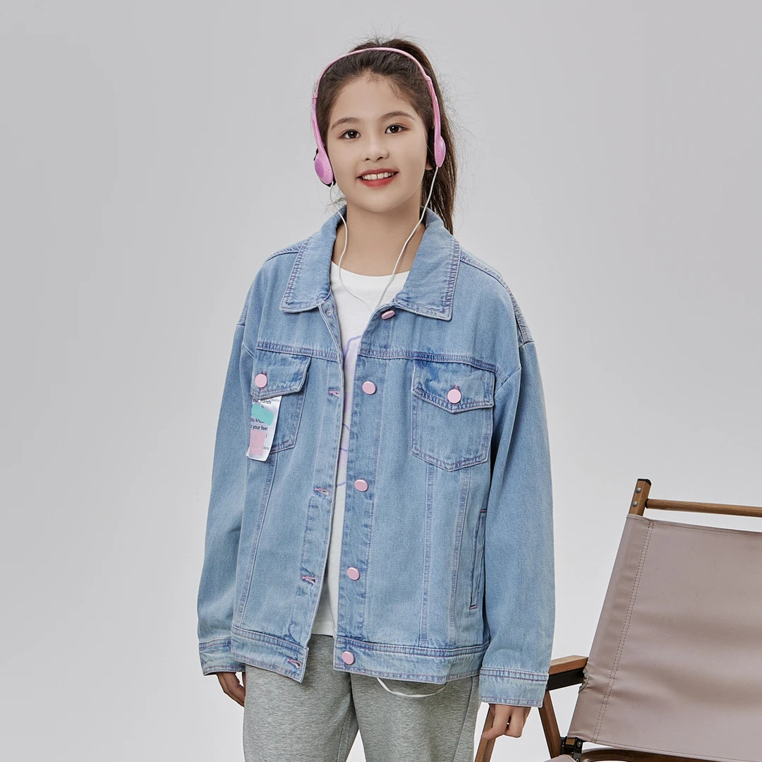 男生女生女大童牛仔外套NCWAJ12512N