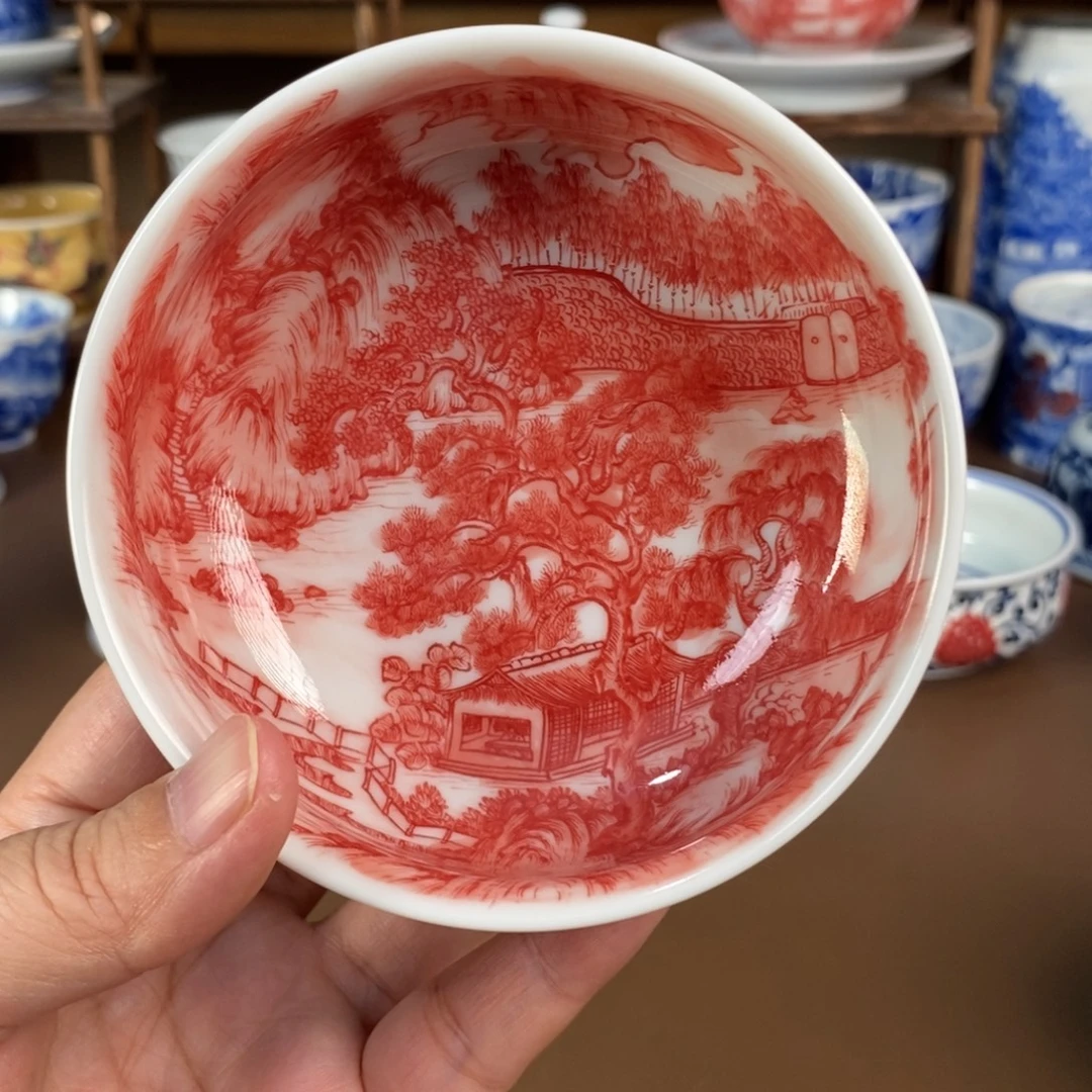 景德镇陶瓷手工手绘