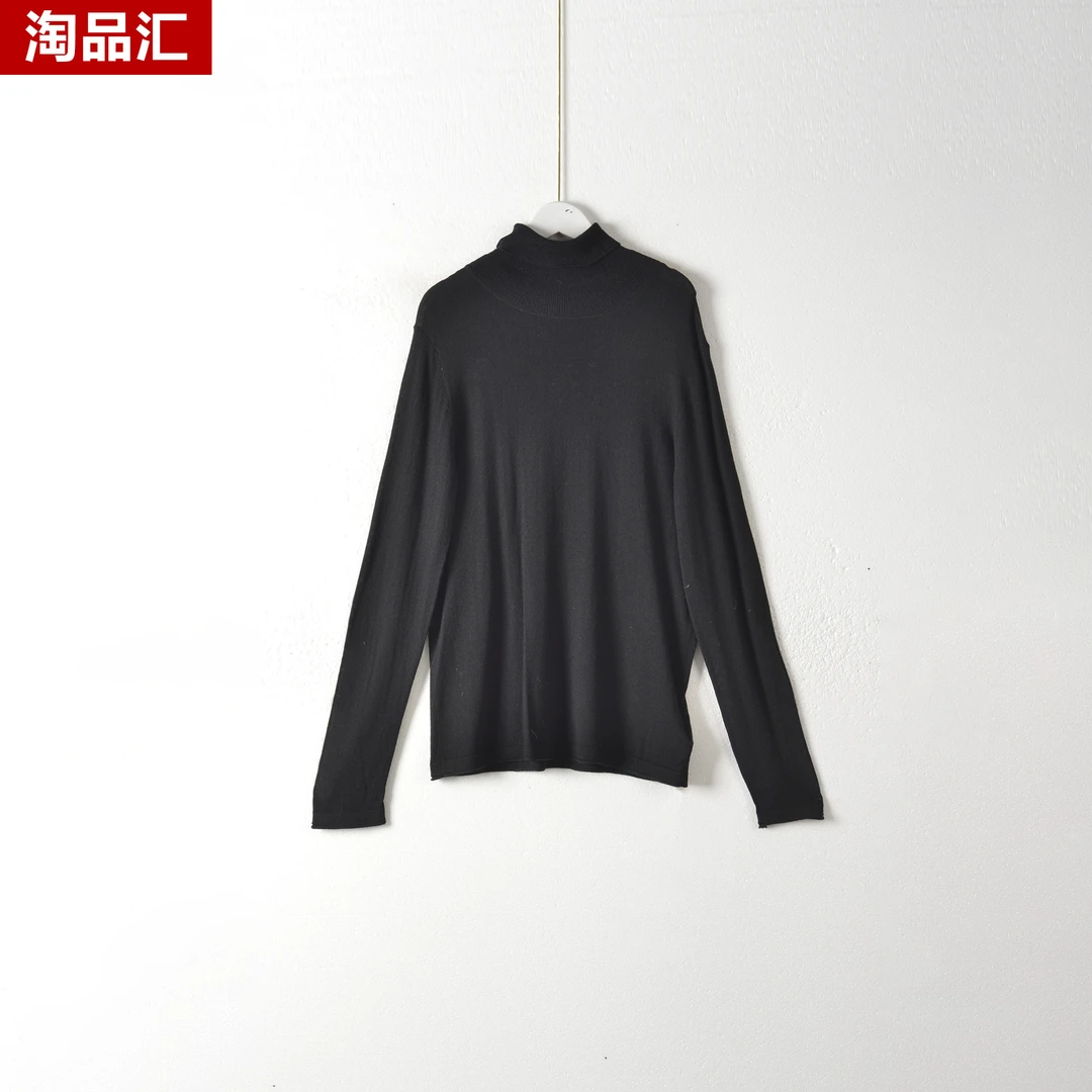 【F-8】深圳时尚女装WNC-针织毛衫3308-黑色正码