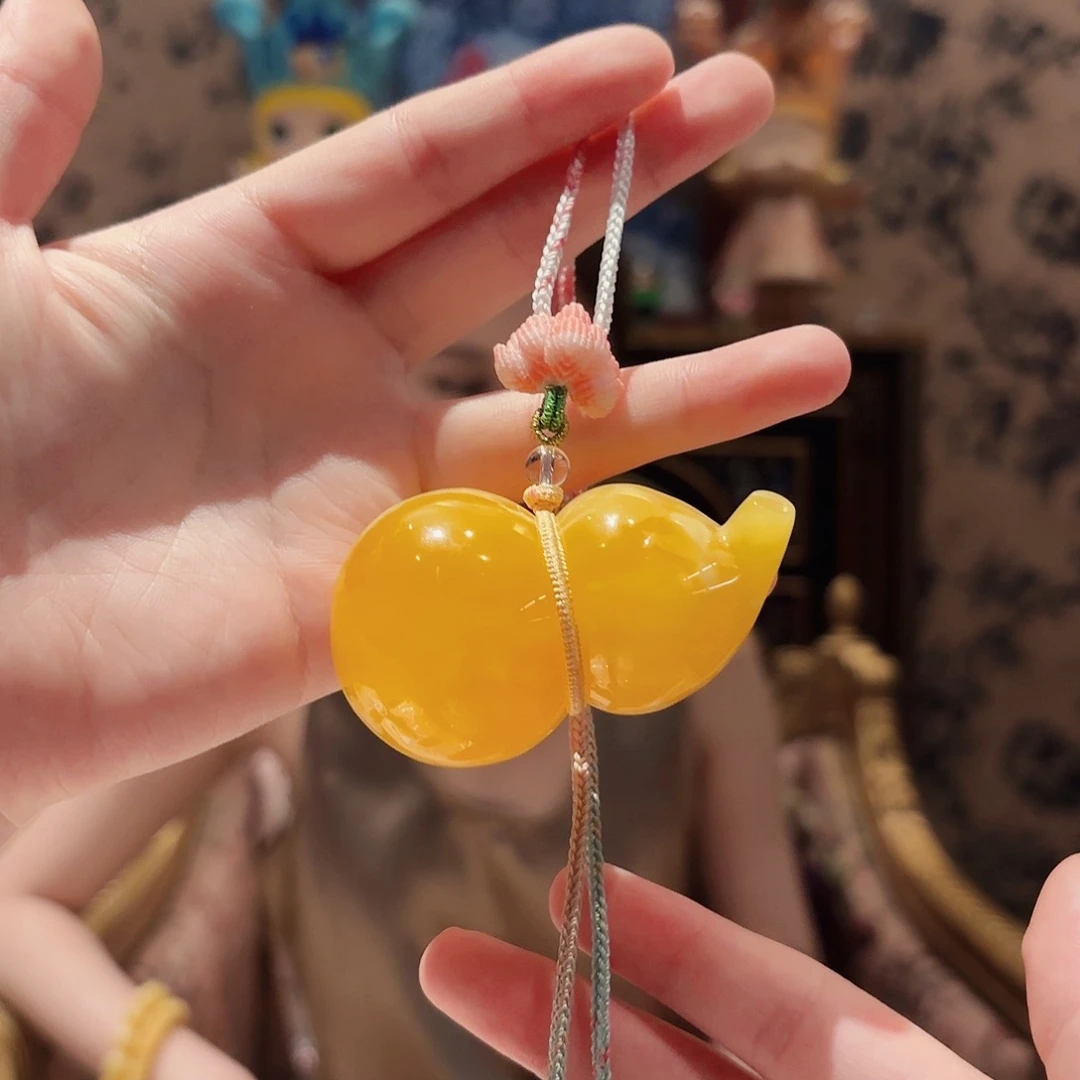 未镶嵌颈饰蜜蜡颈饰