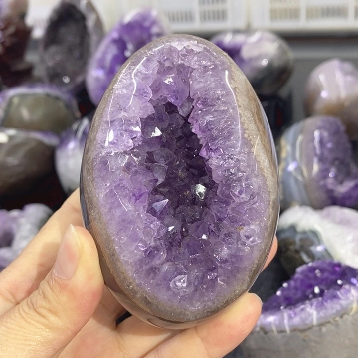 未镶嵌珠宝半成品紫晶