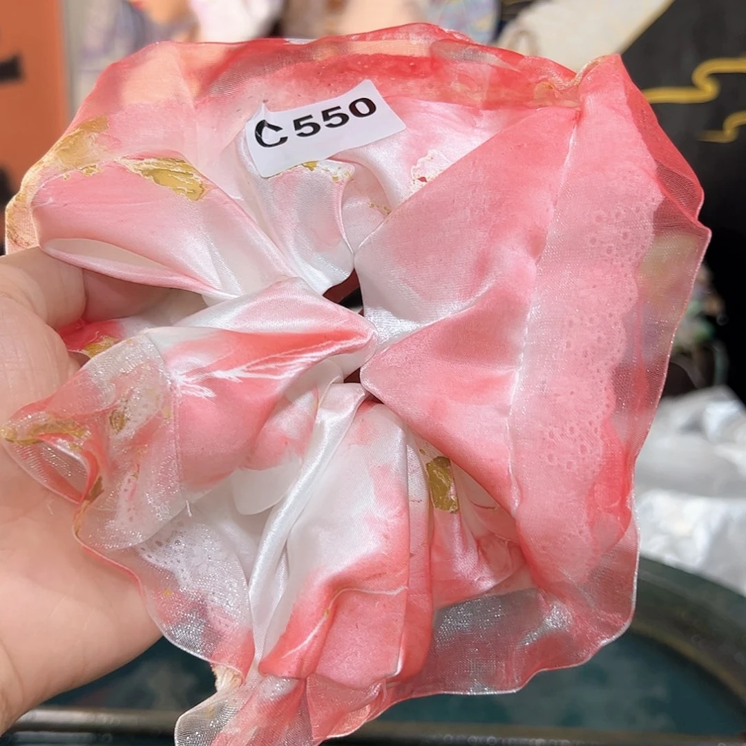 ?****?550大蕾丝发圈手作